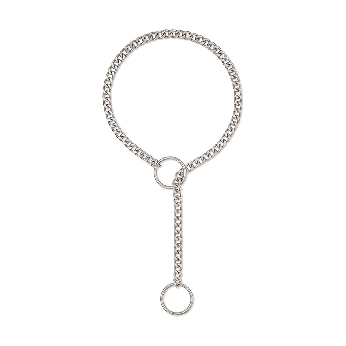 Stainless Steel Slip Chain Choker Necklace