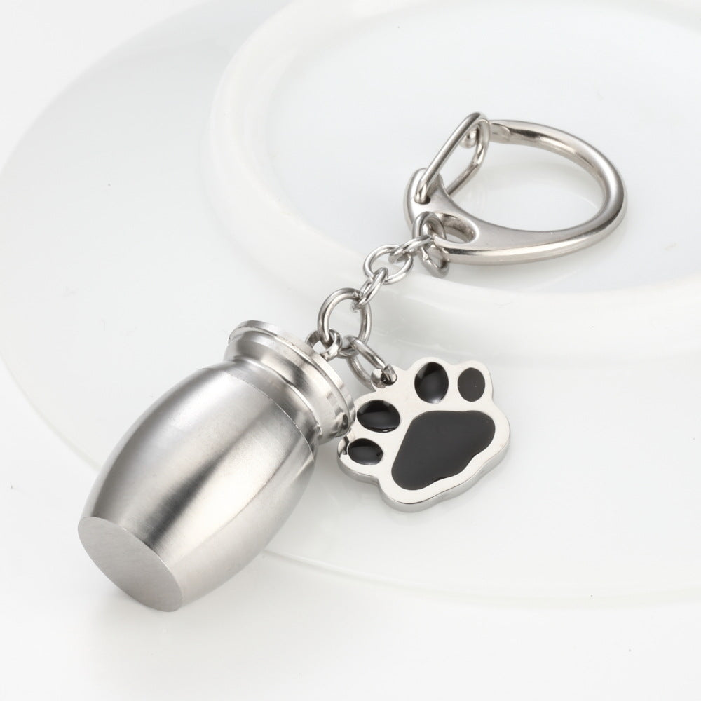 Pet Urn Bottle Keychain