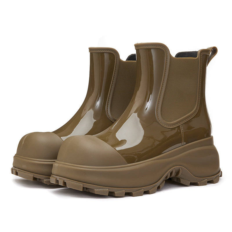 Korean Style Thick-soled Rain Boots