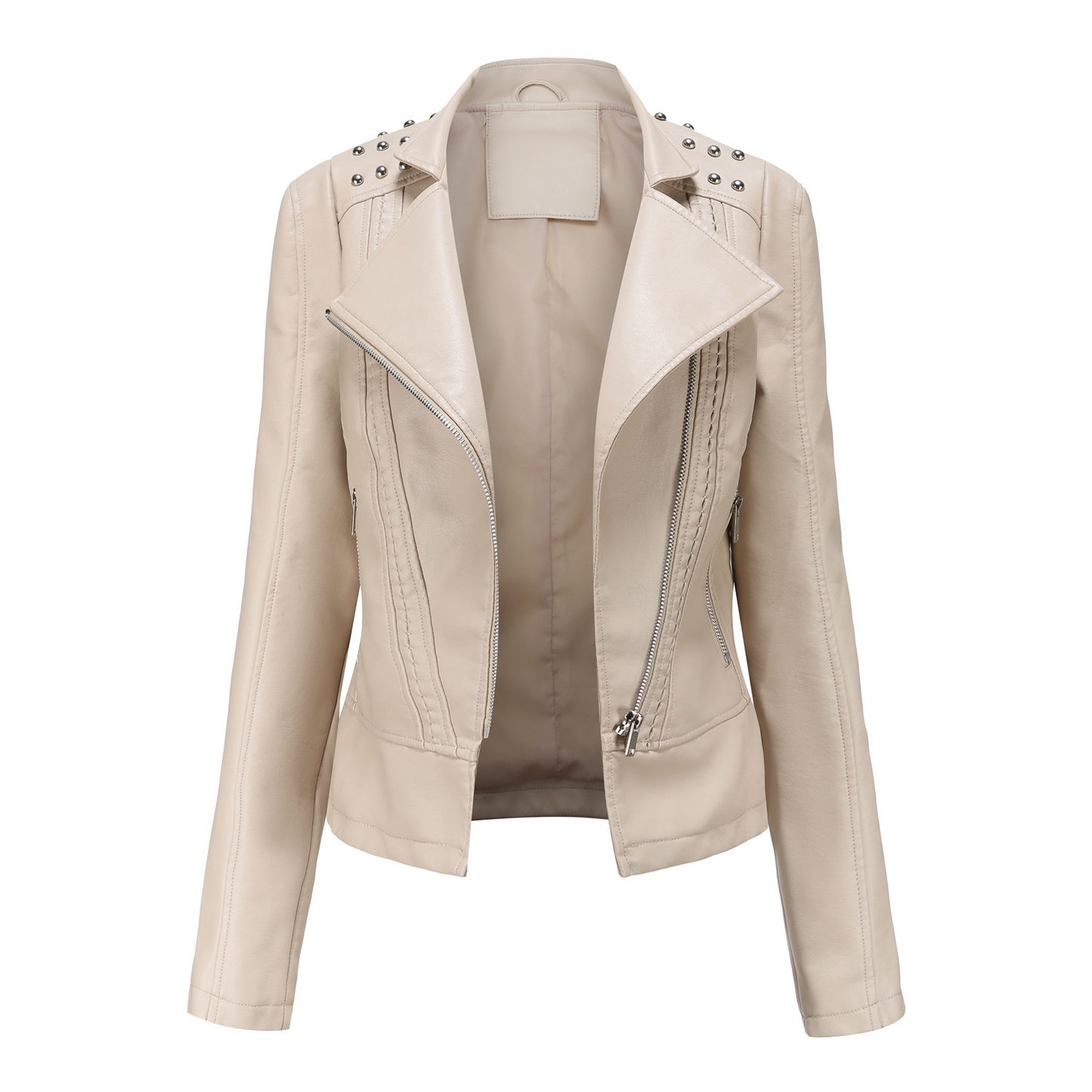 Beaded Leather Jacket