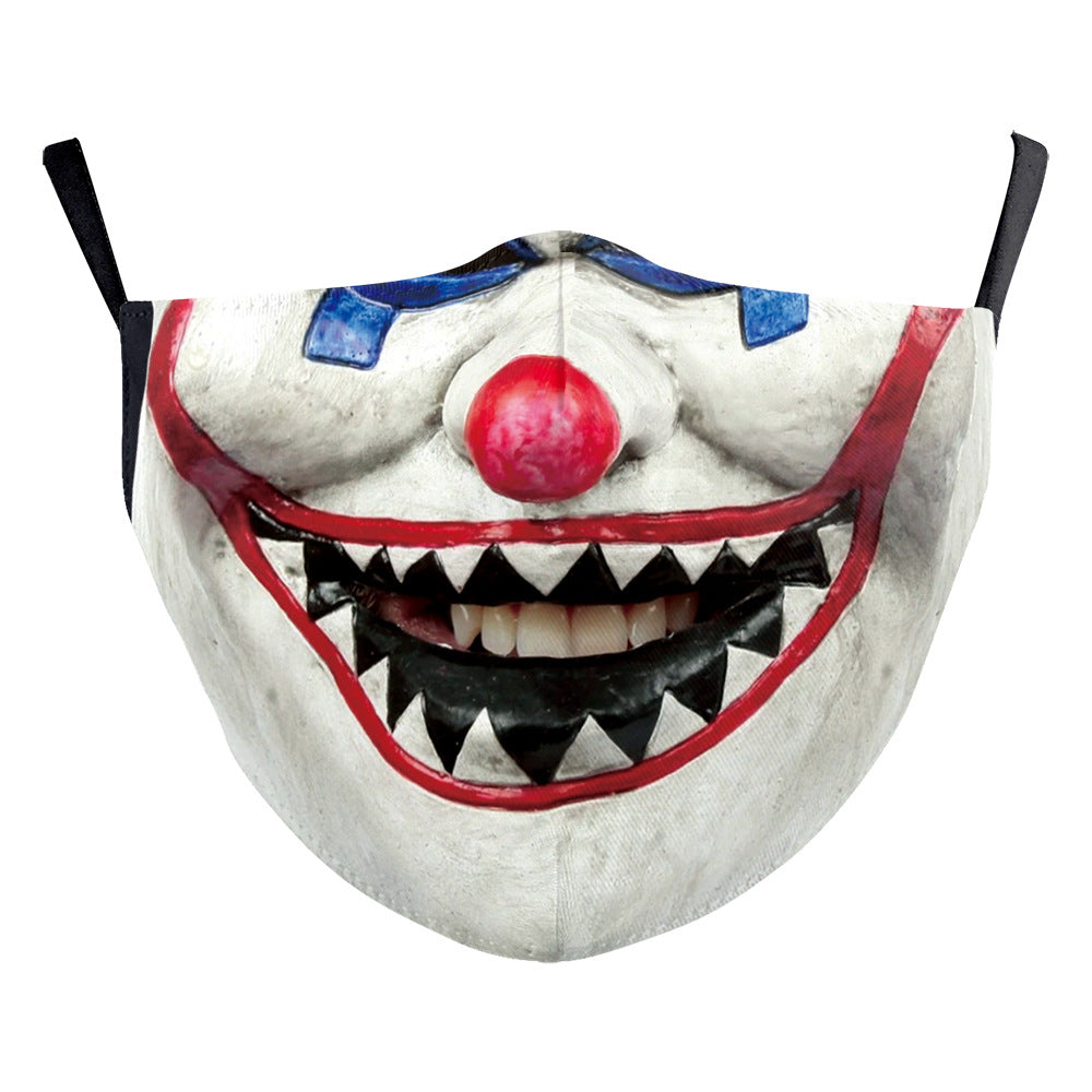 Halloween Double-layer Dust Mask