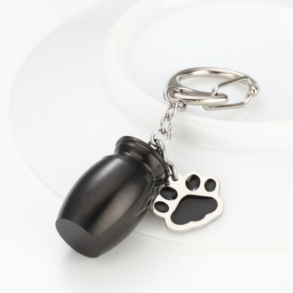 Pet Urn Bottle Keychain