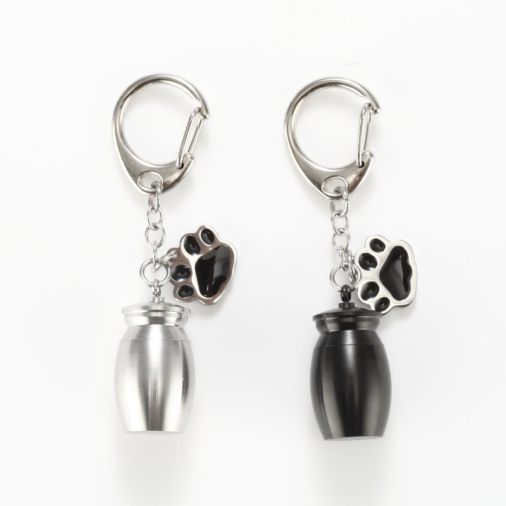 Pet Urn Bottle Keychain