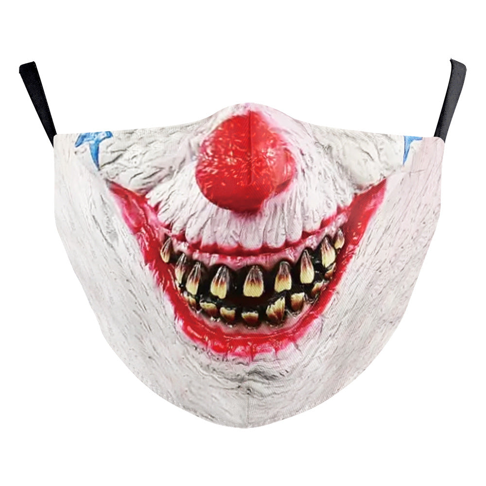 Halloween Double Layer Dust Mask