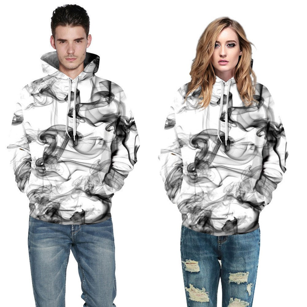 Artistic Color Ink Digital Printed Hoodie