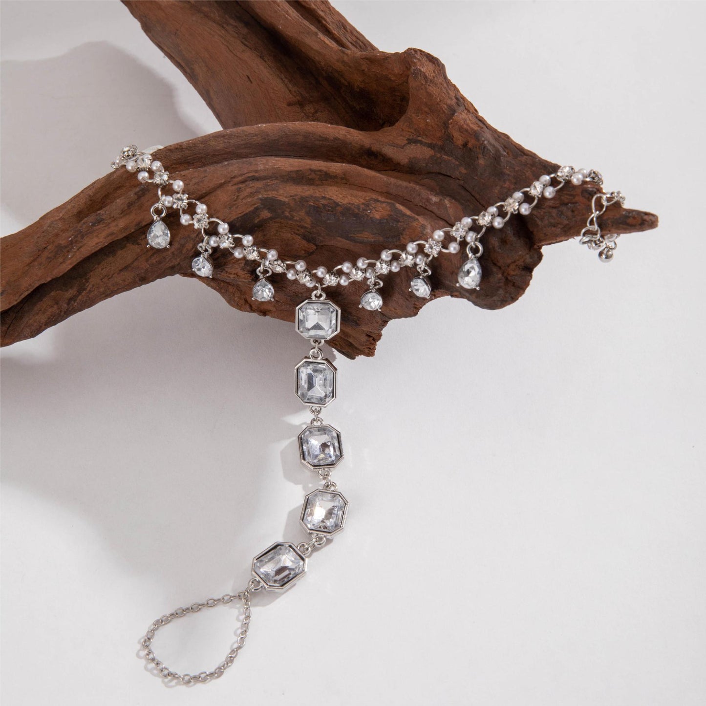 Diamond Tassel Anklet