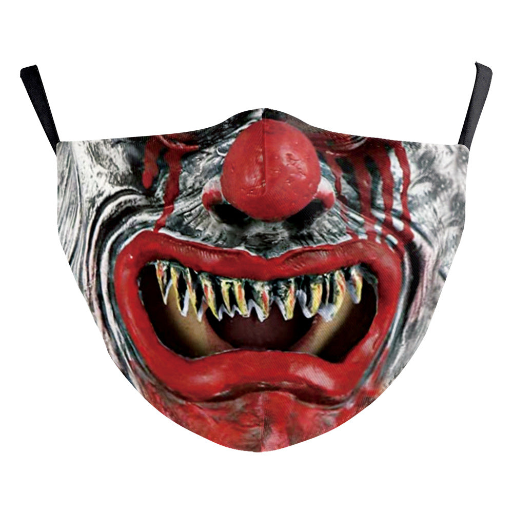 Halloween Double-layer Dust Mask