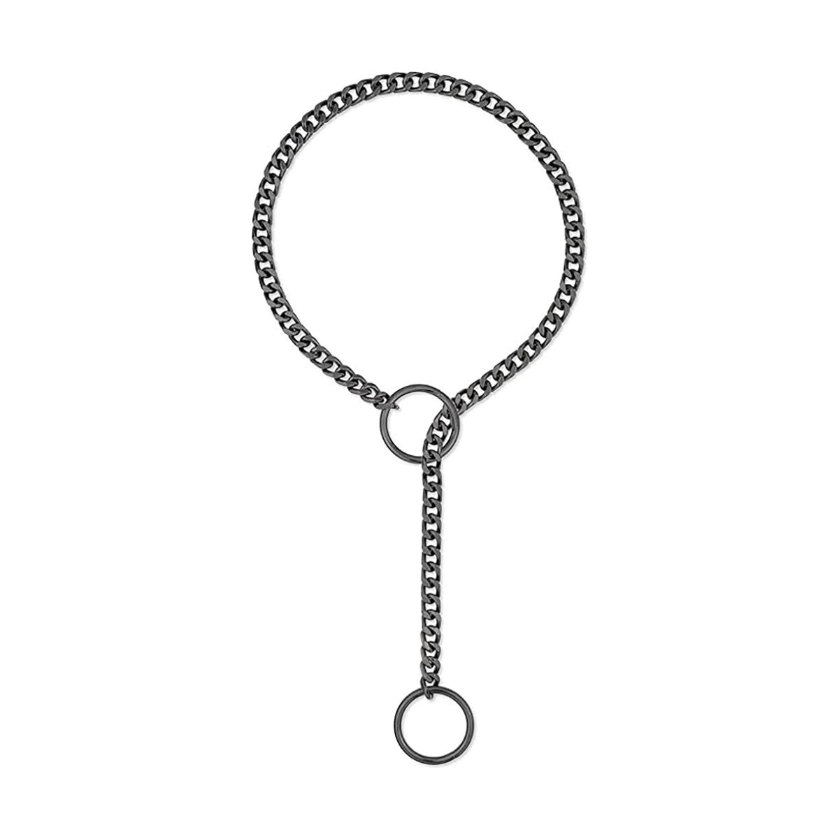 Stainless Steel Slip Chain Choker Necklace