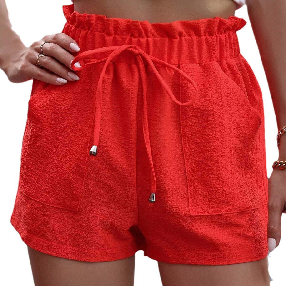 Women's Fungus Waist Slant Pocket Shorts