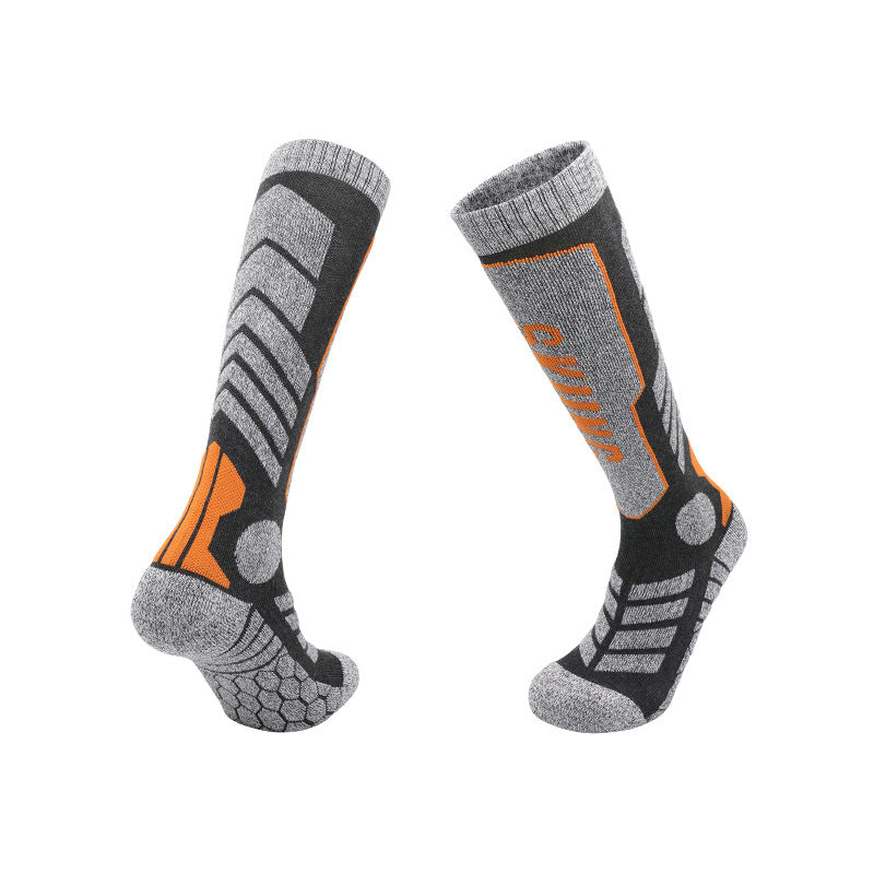 Winter Professional Ski Long Tube Socks