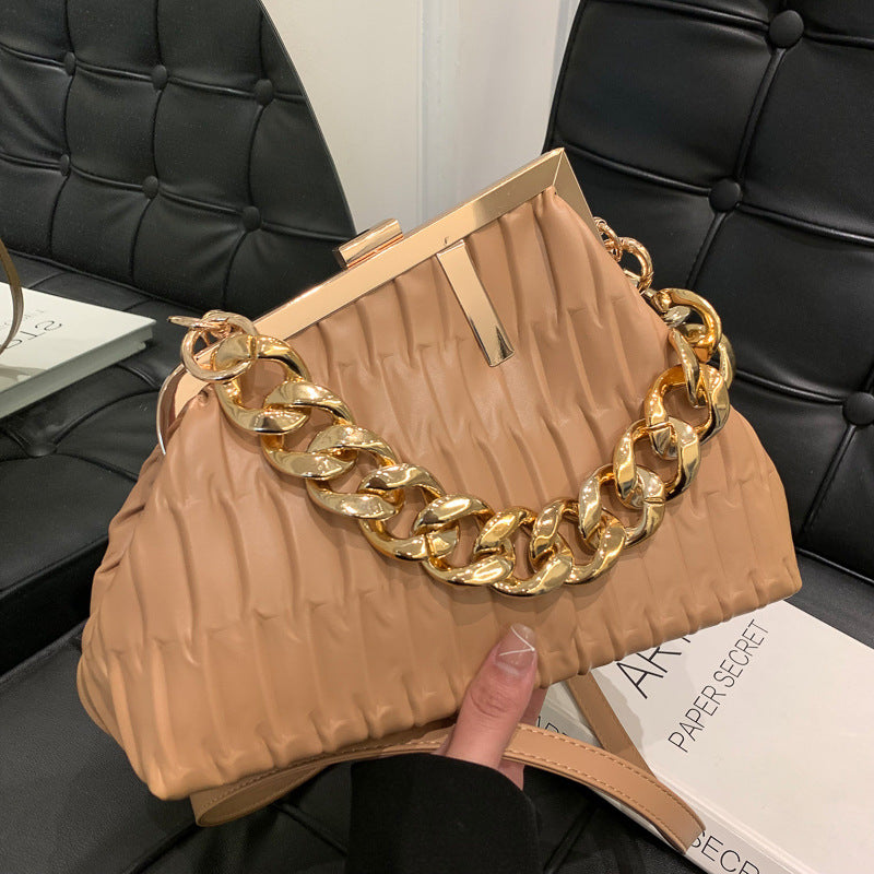 Thick Chain Crossbody Shoulder Bag