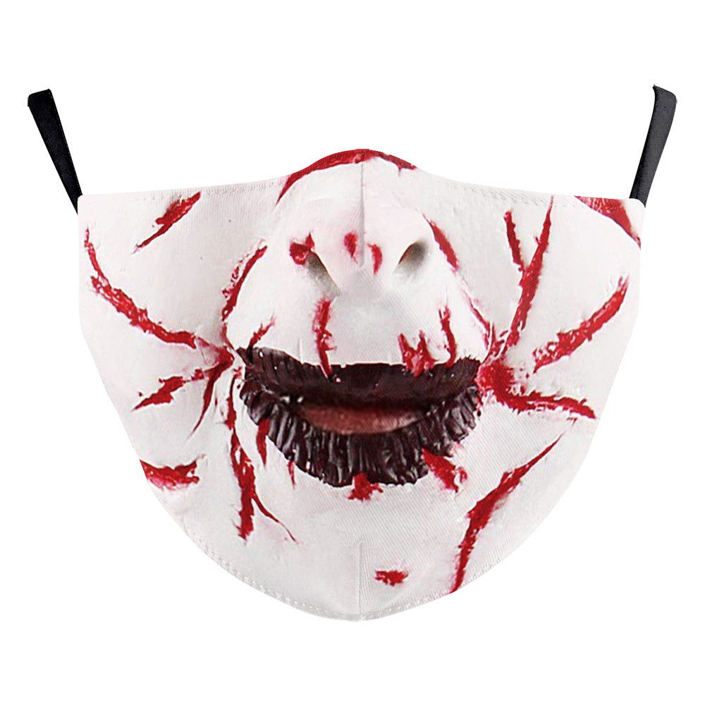 Halloween Double Layer Dust Mask