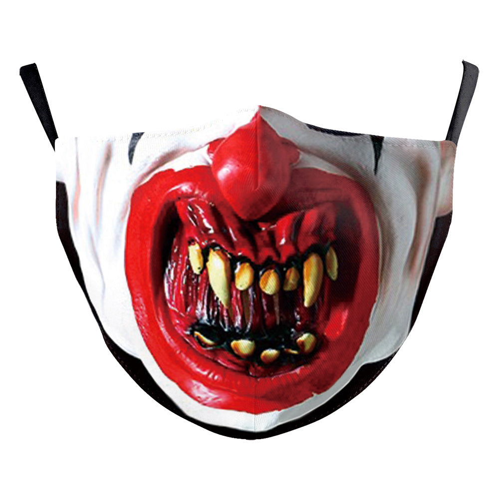 Halloween Double Layer Dust Mask