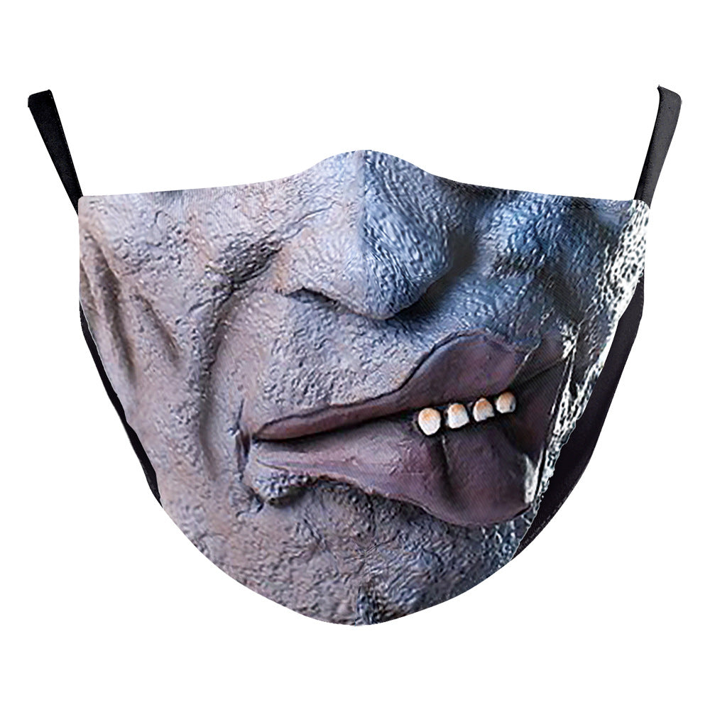 Halloween Double Layer Dust Mask