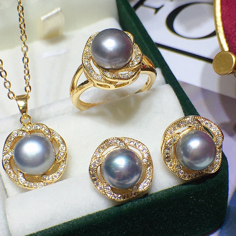 Freshwater Pearl Necklace Set