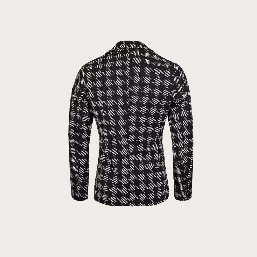 Houndstooth Leisure Suit