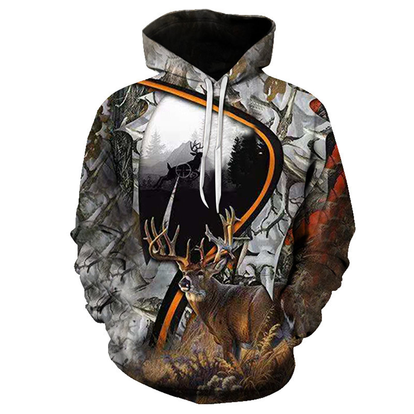 Sportsman Print Hoodie