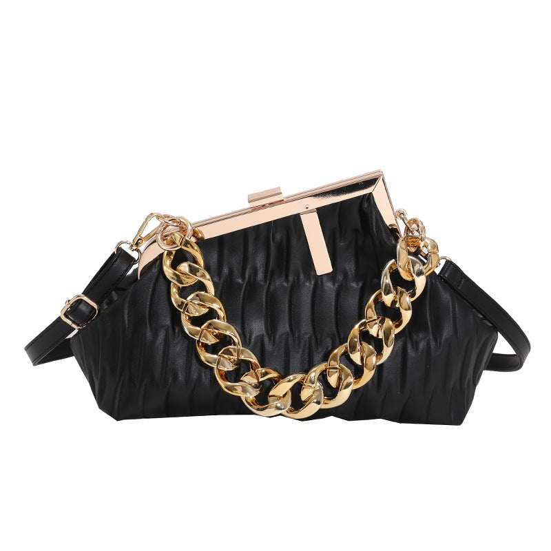 Thick Chain Crossbody Shoulder Bag