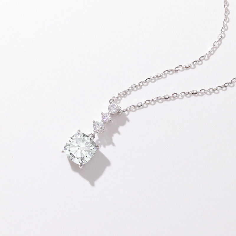 S925 Silver Zircon Necklace