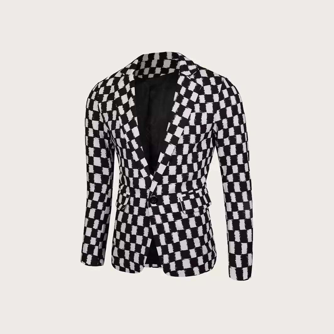 Houndstooth Leisure Suit