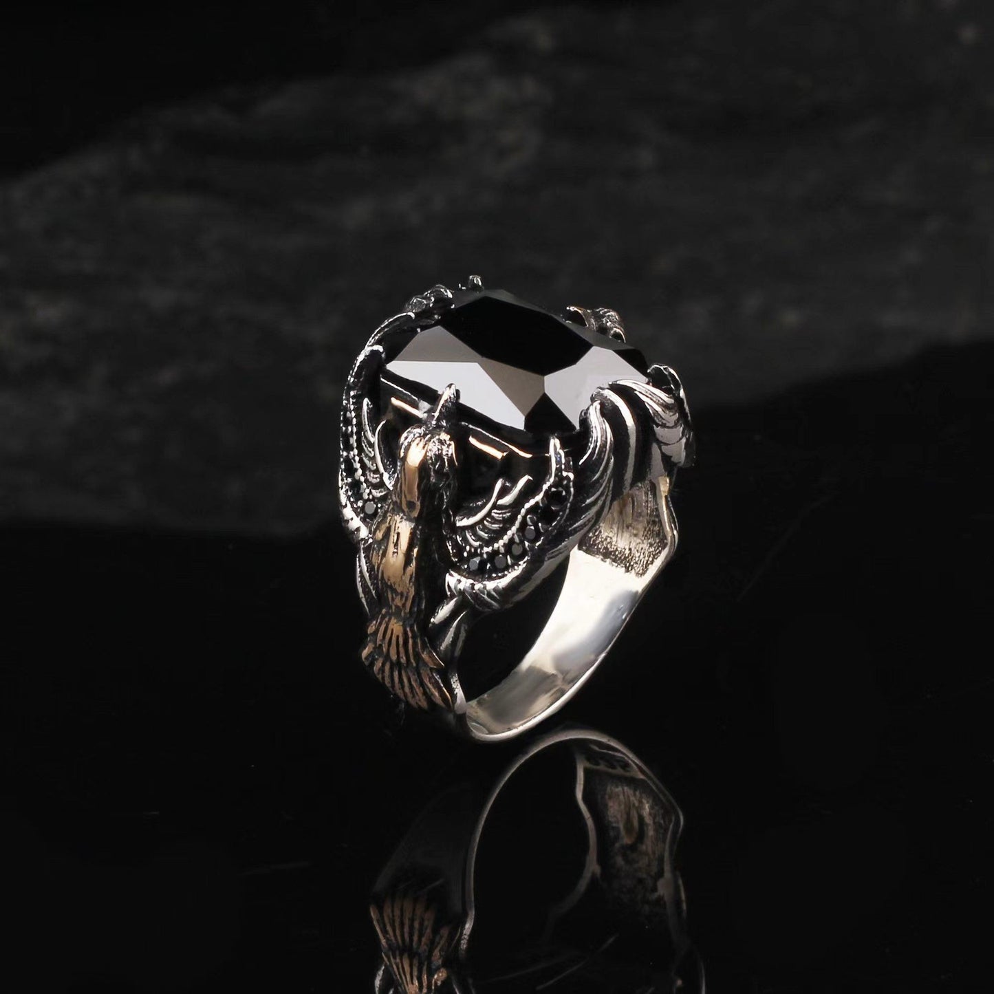 Men's Eagle Ring