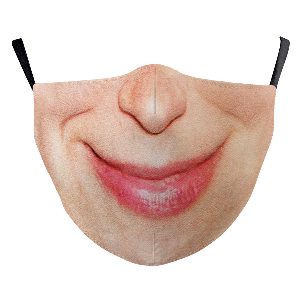 Halloween Double Layer Dust Mask