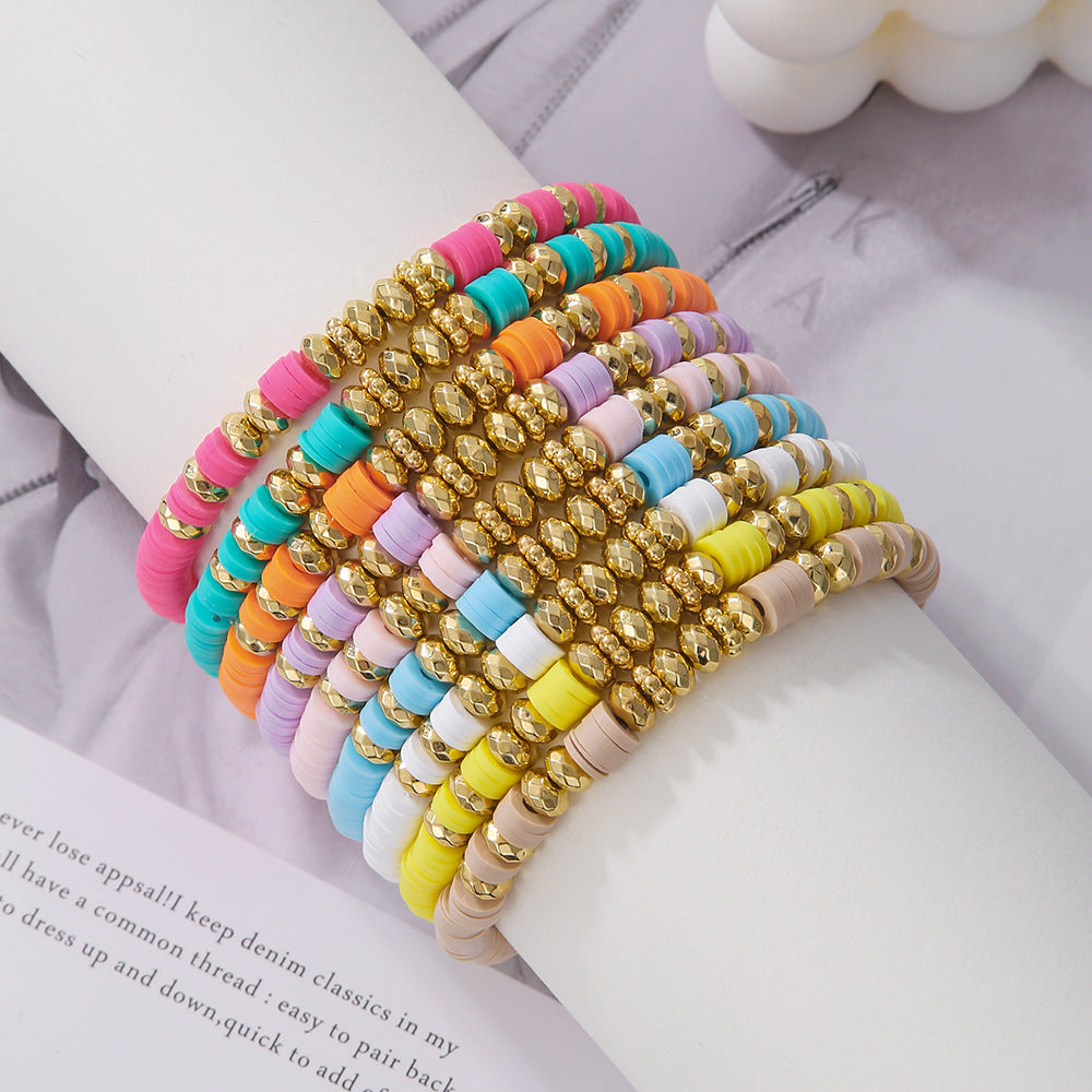 Bohemian Suit Summer Beach 9 Piece Set Bracelets