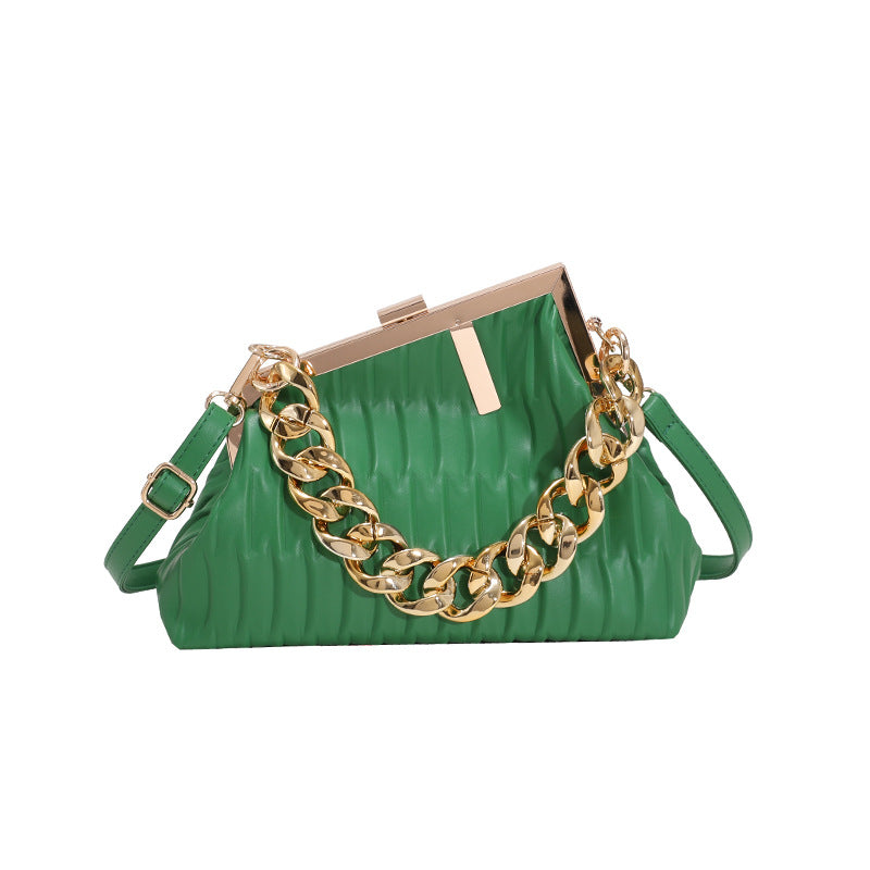 Thick Chain Crossbody Shoulder Bag