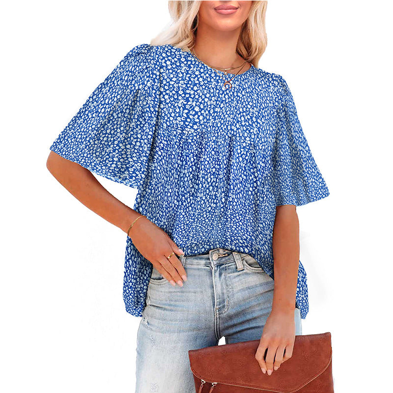 Casual Floral Bohemian Top