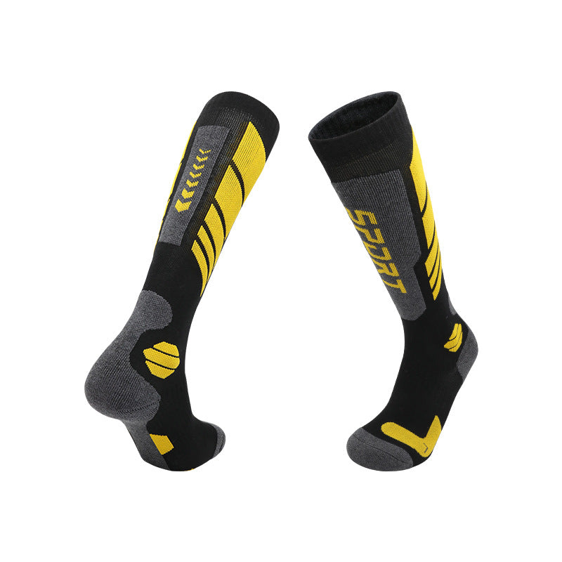 Winter Professional Ski Long Tube Socks