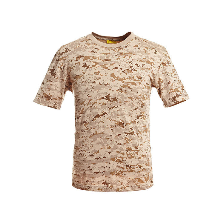 Men's Cotton Tactical Camouflage T-shirt