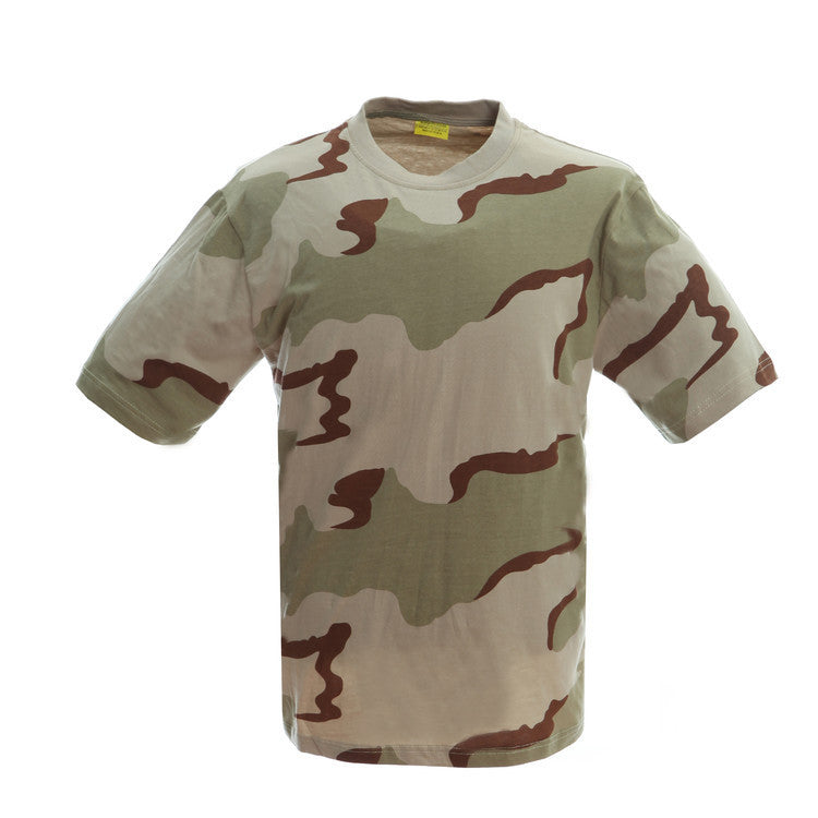 Men's Cotton Tactical Camouflage T-shirt