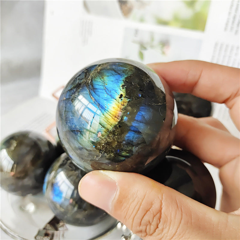 Natural Labradorite Ball