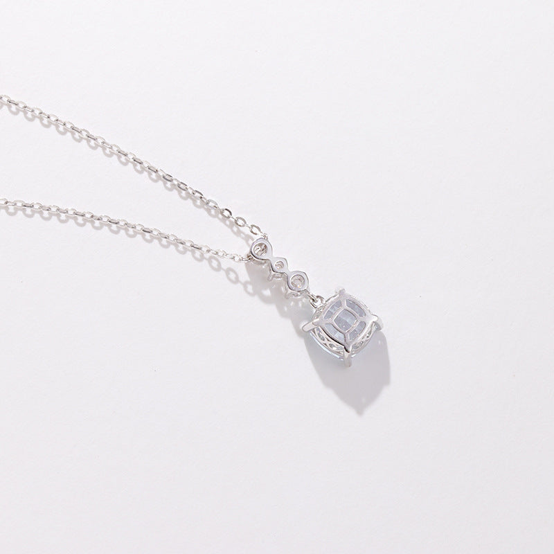 S925 Silver Zircon Necklace