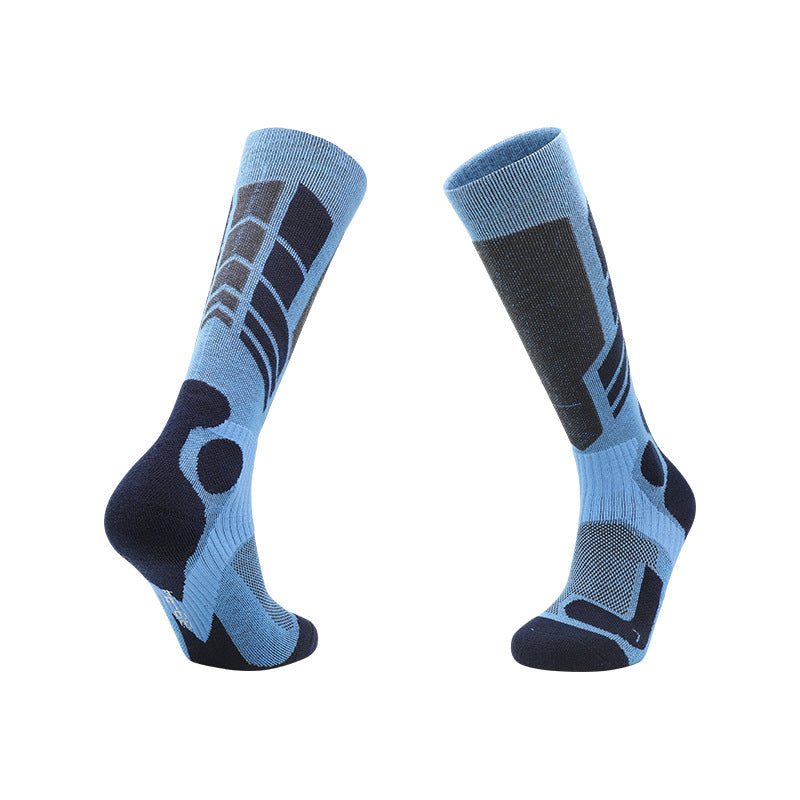 Winter Professional Ski Long Tube Socks