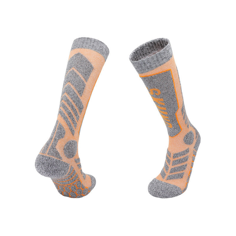 Winter Professional Ski Long Tube Socks