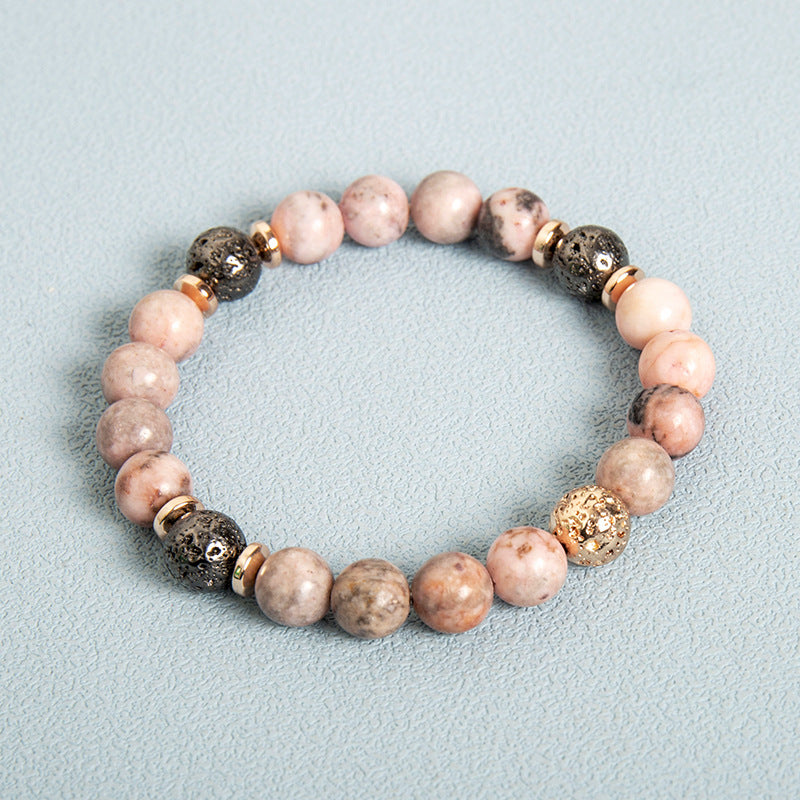 Hematite Natural Stone Beaded Bracelet