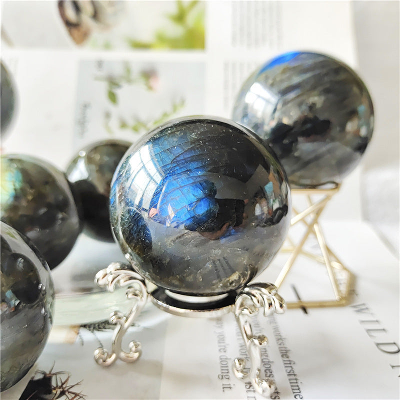 Natural Labradorite Ball