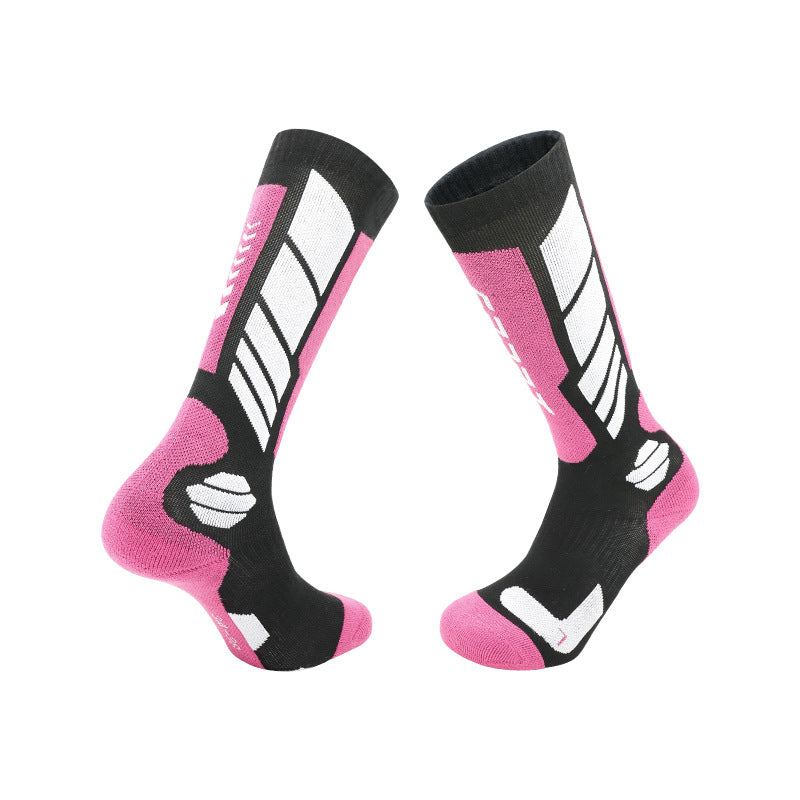 Winter Professional Ski Long Tube Socks