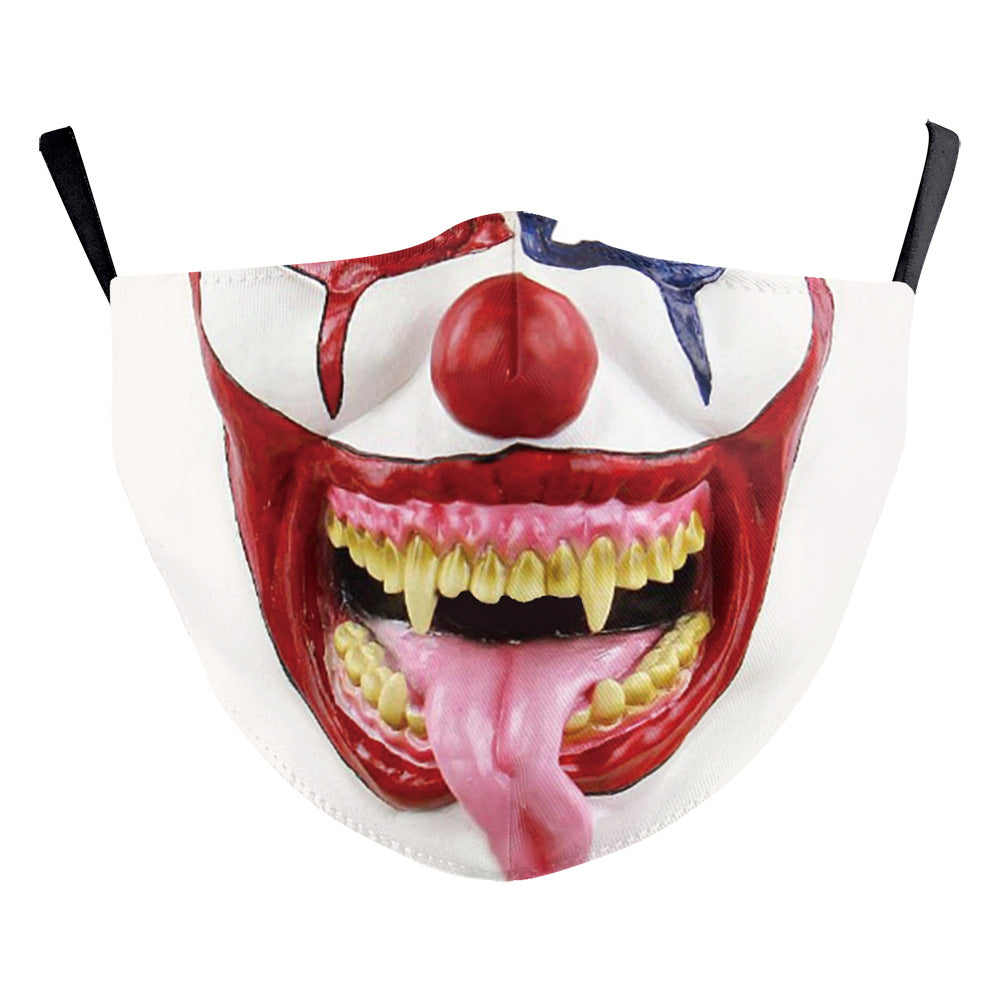 Halloween Double Layer Dust Mask