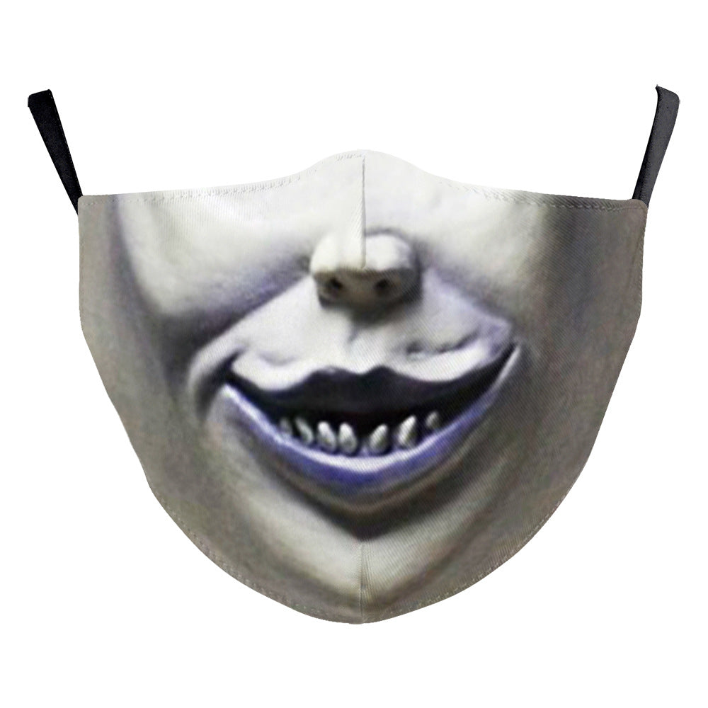 Halloween Double Layer Dust Mask