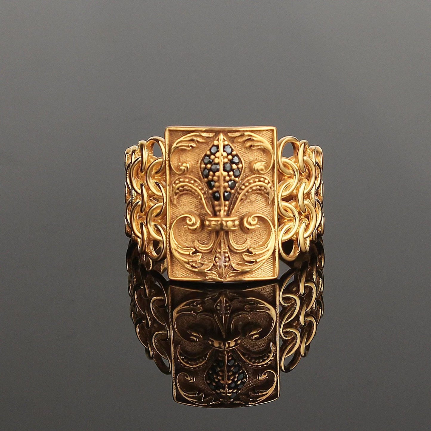 Men's Ornamental Fashion Ring