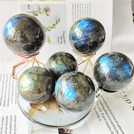 Natural Labradorite Ball