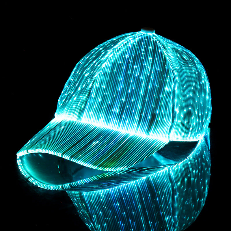 LED Light Fiber Fluorescent Cap