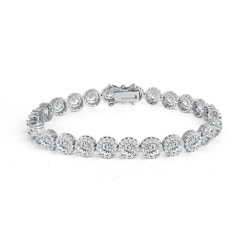 Rhinestone Zircon Fashion Bracelet