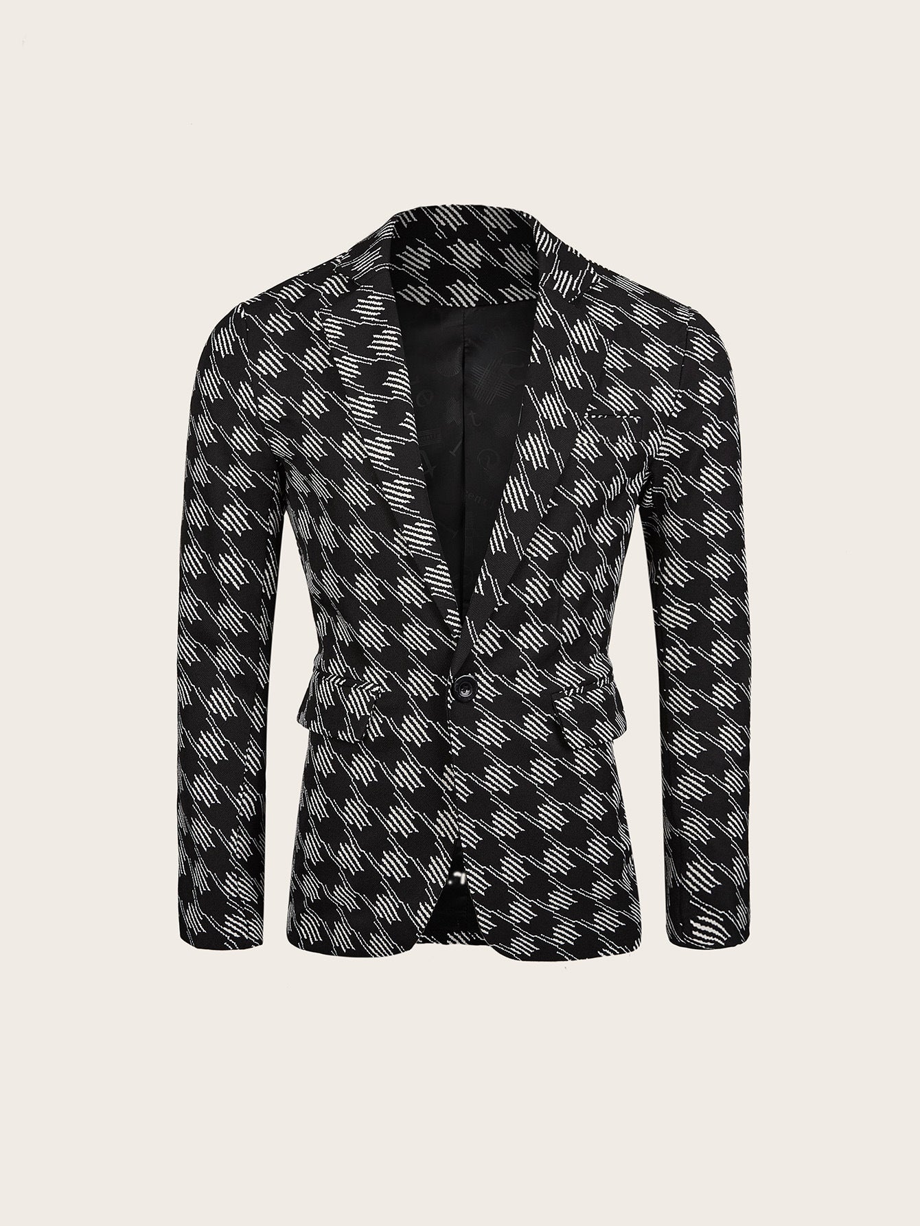 Houndstooth Leisure Suit