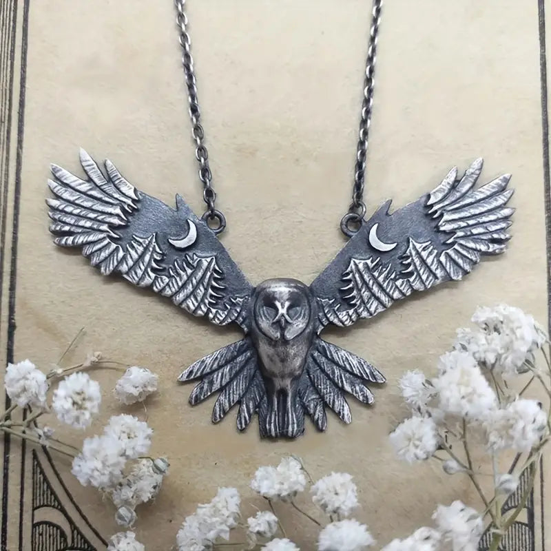 Owl Necklace.