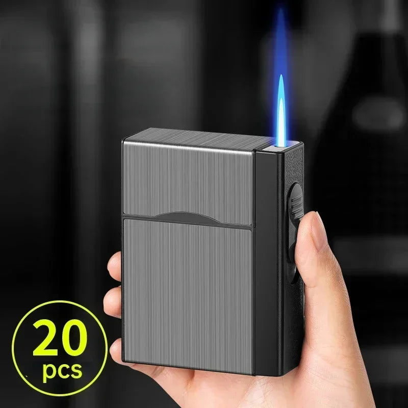 USB 2-in-1 Multifunctional Gas and Electric Cigarette Case