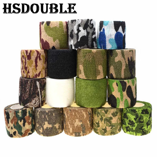 1 Roll U Pick 4.5m*5cm Waterproof Outdoor Camouflage Stealth Tape Wraps