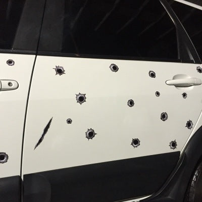 Bullet Hole / Scratches Car Stickers